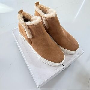 Dolce Vita Praline Suede Ankle Boots
